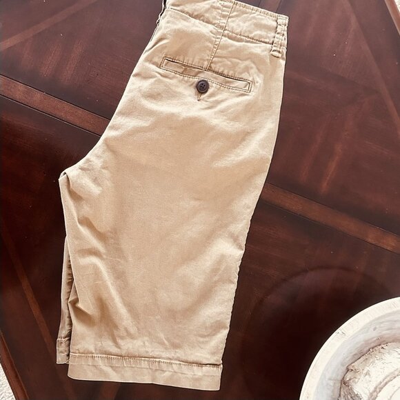 Aeropostale men's next level flex slim tan chino shorts size 27 - Picture 2 of 13